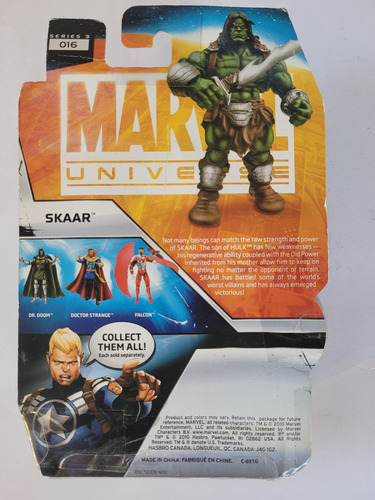 Skaar (hijo De Hulk) Marvel Universe Series 3 Hasbro (Usado)