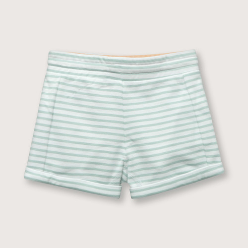 Short Niño Cintura Elástica Verde (rn A 9 Meses)