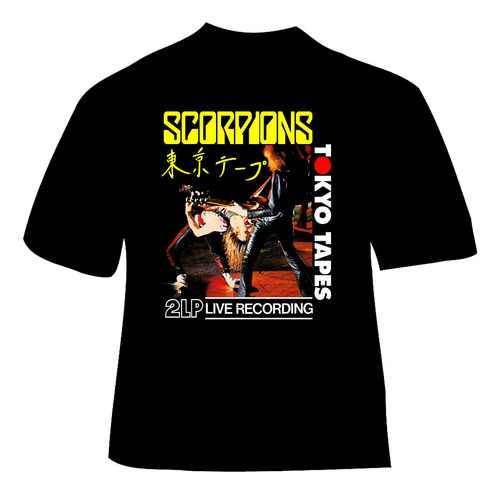 Polera Scorpions - Ver 09 - Live Tokyo