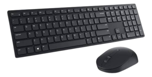 Kit Mouse + Teclado Dell Inalámbrico Negro Km5221w