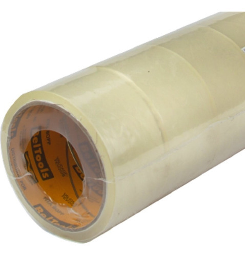 Caixa 10 Rolos Fita Adesiva Transparente 48mm X 40m Beltools
