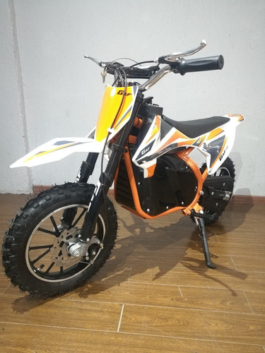 Imagen 1 de 25 de Minicross Moto Electrica Gaf Para Chicos 500w 0km