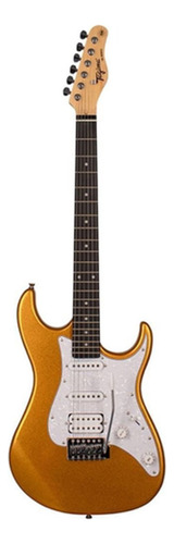 Guitarra Elétrica Waldman Street St-111 Dourado Com Diapasão