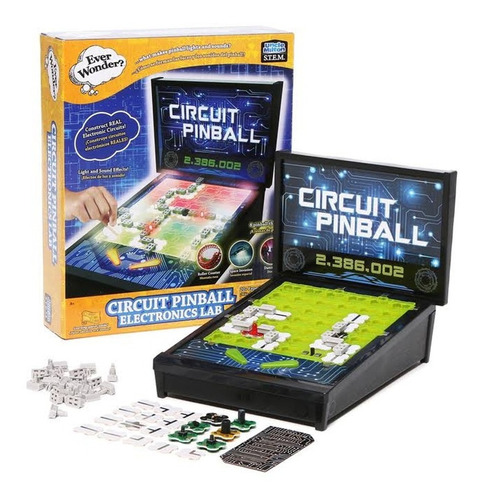 Juego De Mesa Circuit Pinball Electronics Lab Log-on