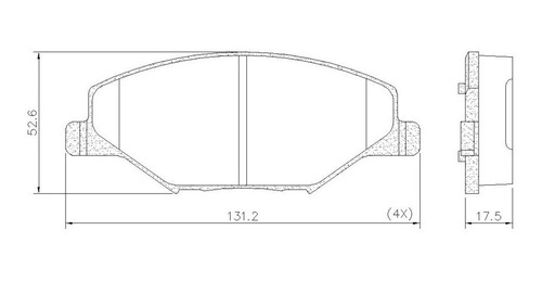 Pastillas De Freno Frasle Para Vw Polo 1.6 16v 2015/ Del