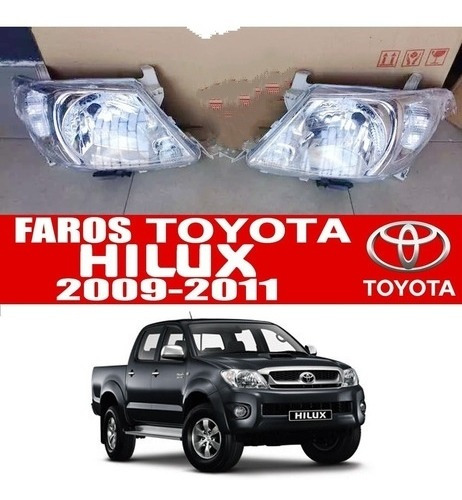 Faro De Hilux 2009-2011