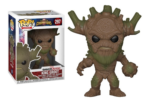 Funko Pop 297 King Groot Marvel Pido Gancho