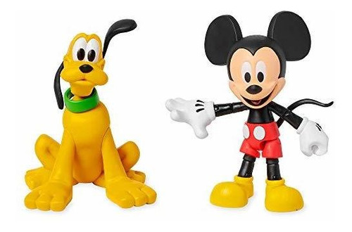 Disney Mickey Mouse Y Pluto Figura De Accion Toybox