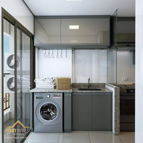 Imagem 17 de 25 de Apartamento Com 2 Dormitórios, Lazer Completo À Venda, 72 M² Por R$ 395.000 - Canto Do Forte - Praia Grande/sp - Ap4843