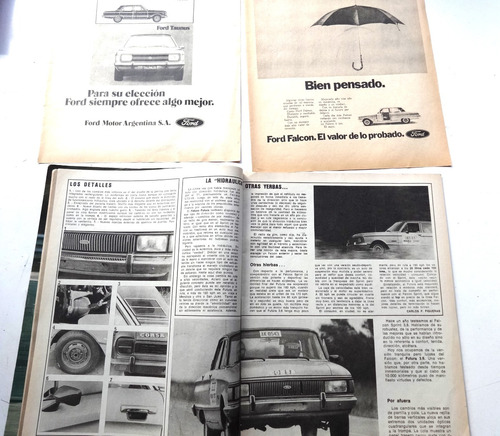 Ford Falcon 3.6 1979 1978 Futura Revista Publicidad Lote