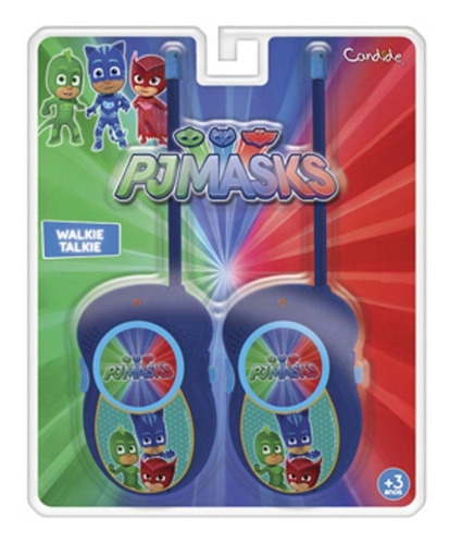 Brinquedo Herois Pj Masks Walkie Talkie Candide Original