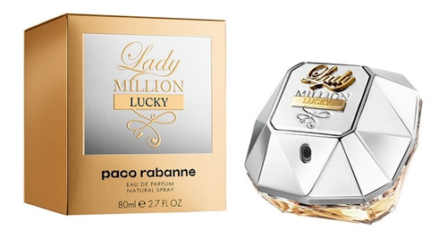 Paco Rabanne Lady Million Lucky 80ml Edp / 100% Original 