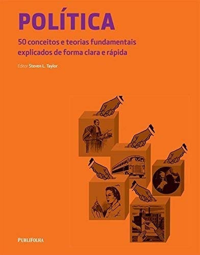 Política - 50 conceitos, de Taylor, Steven. Editora Distribuidora Polivalente Books Ltda, capa dura em português, 2016