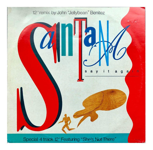 Santana - Say It Again | 12  Maxi Single Vinilo Usado