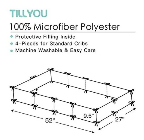 Tillyou crib sales bumper