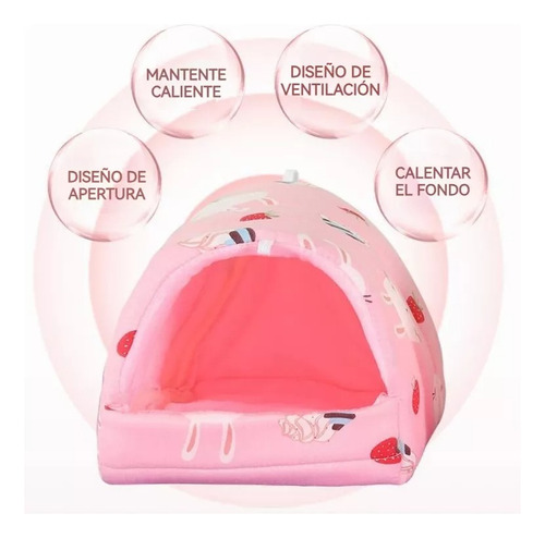 Cama Casa Cuyo Raton Conejo Erizo Hamster Huron 20*20cm