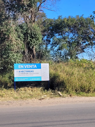 Se Venden 4,4 Hectáreas Aptas Para Loteo En Zona Norte De Córdoba, A Continuación De Av. Japón