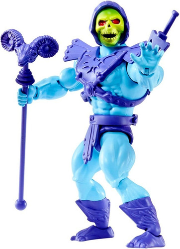 Skeletor Motu Origins 2020 Retro Play + Comic Book (Usado)