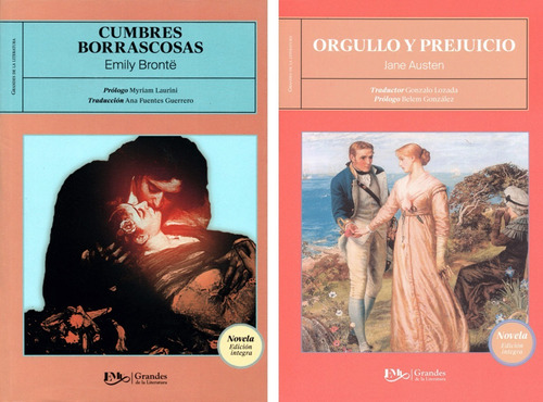 Orgullo Y Prejuicio + Cumbres Borrascosas Austen/brontë 2x1