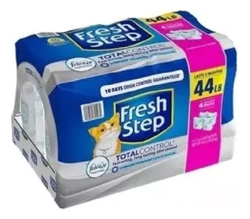 Arena Para Gatos Fresh Step Con Febreze 19 Kg