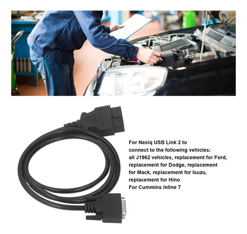 Cable Obd2 De 16 Pines Para Nexiq Usb Link 2 493113 Estable