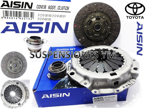 Disco Prensa Y Collarin Toyota Machito 4.5 100% Orig Aisin