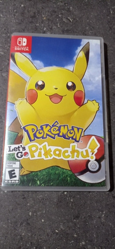 Imagen 1 de 4 de Juego Nintendo Swicht Pokémon Lets Go Pikachu Casi Nuevo.