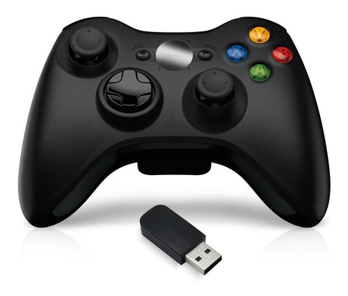 Control Gamer Inalámbrico Tipo X-360 Para Ps3 / Pc / Android