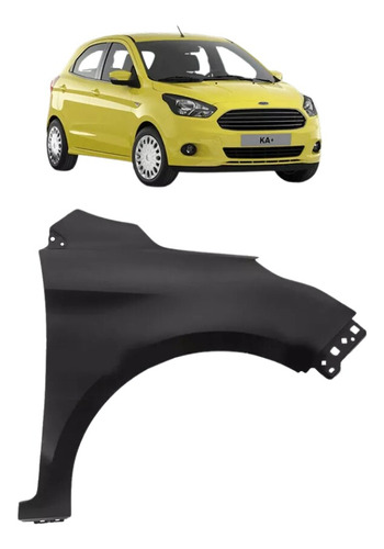 Guardabarro Ford Ka Kinetic 2016 2017 2018 2019 Derecho 