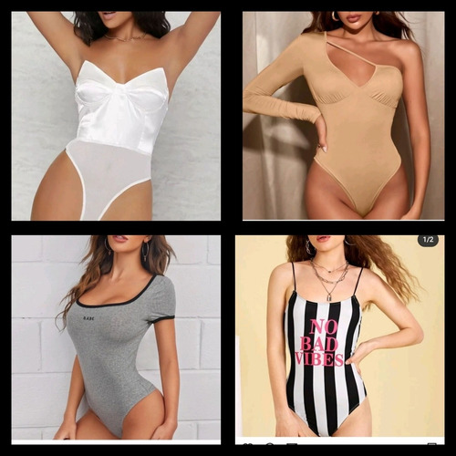 Imagen 2 de 5 de Bodys Para Dama Marca Shein