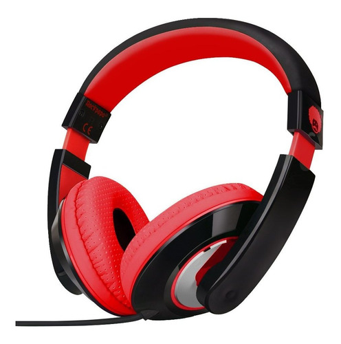 Auriculares Rockpapa Over-ear Stereo Earphones Para Adultos Niños Childs Teens Ajustable Heavy Deep Bass Para iPhone Ip