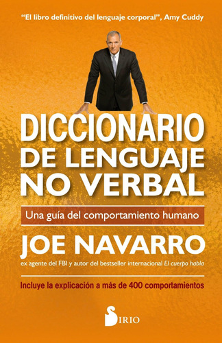 Libro: Diccionario De Lenguaje No Verbal. Navarro, Joe. Siri