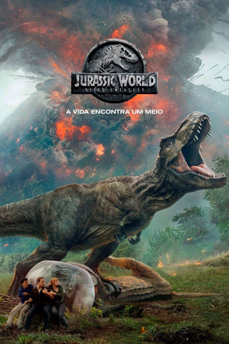 Dvd Jurassic World Reino Ameaçado Dublado E Legendado