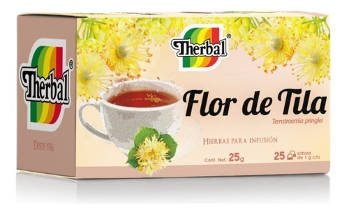 Té Therbal Flor De Tila Sobres 25 gr
