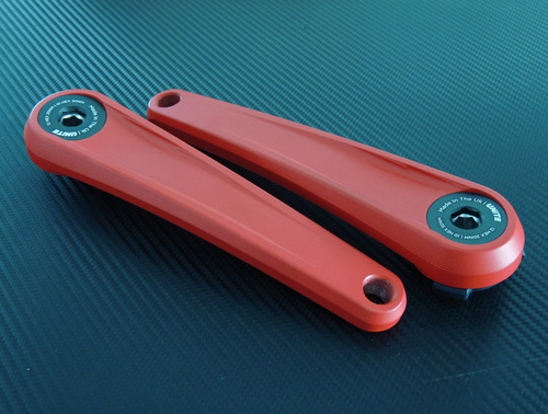 Unite Co Bielas 175mm Rojo