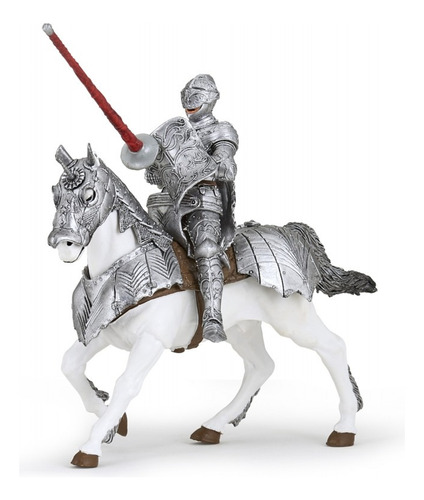 Papo Figura Caballo 39799 & Caballero En Armadura 39798 