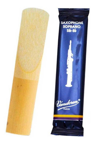 Palheta Tradicional 3 Vandoren Para Sax Soprano