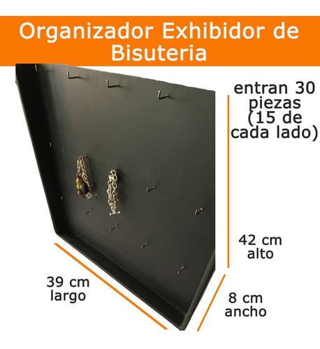 Exhibidor Organizador De Accesorios Bisuteria Prendas Joyas 