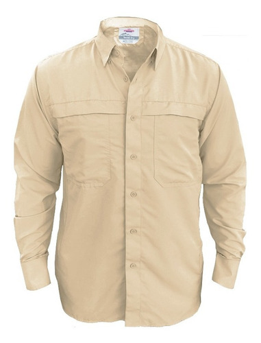 Camisa Outdoor Tactel Dry Uv +50 Ripstop Hombre