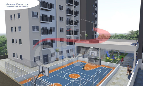 Imagem 2 de 15 de Residencial Parque Das Flores, Apartamento 2 Dormitorios, 1 Vaga De Garagem, Capão Raso, Curitiba, Parana - Ap00261 - 32958114