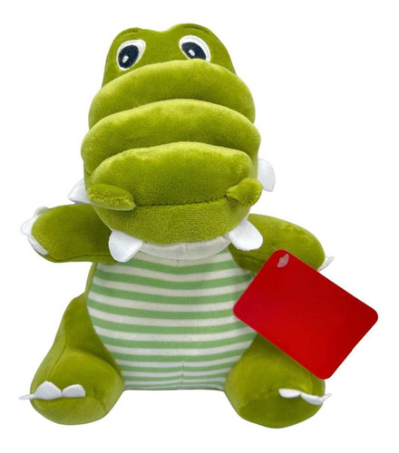 Peluche Cocodrilo Relleno Soft Tipo Squishy Verde Claro