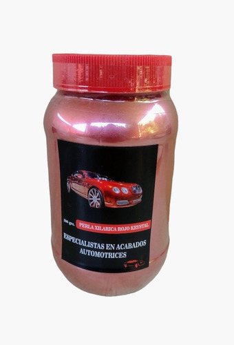 Perla Automotriz En Polvo Xilárica Roja 200 Grs 