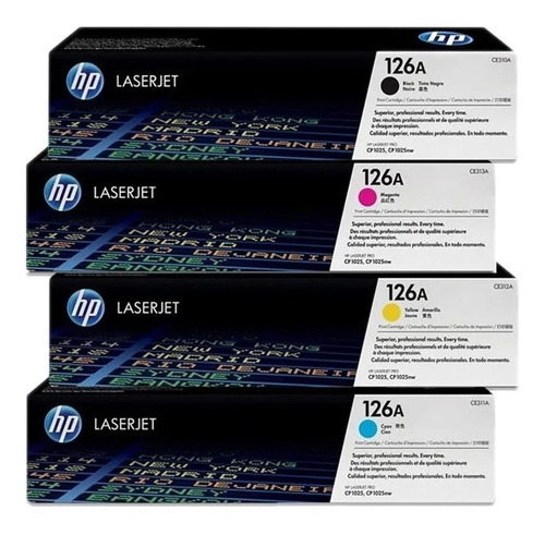 Toner Nuevo Hp Genuino Ce310a 126a Color Laserjet Cp1025