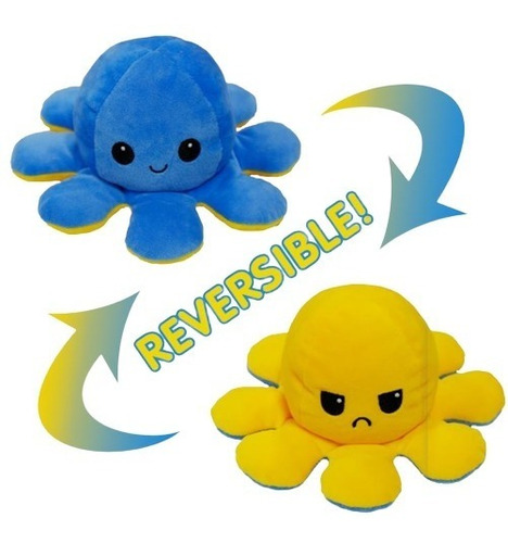 Pulpos Reversibles Peluches Originales Pulpito Tienda 