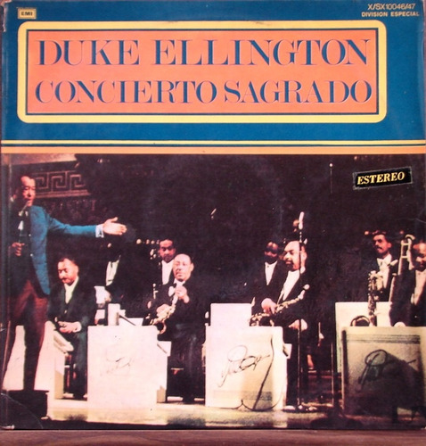 Duke Ellington - Concierto Sagrado - Doble Lp 1971 - Jazz