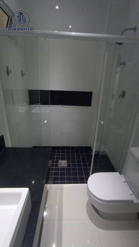 Imagem 8 de 19 de Apartamento Com 3 Dormitórios À Venda, 130 M² Por R$ 850.000,00 - Pitangueiras - Guarujá/sp - Ap11389