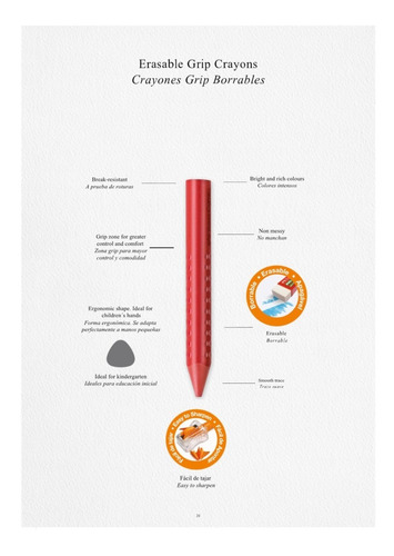 Imagen 4 de 6 de Faber-castell Set Prescolar Con Estuche Y Crayones De Regalo