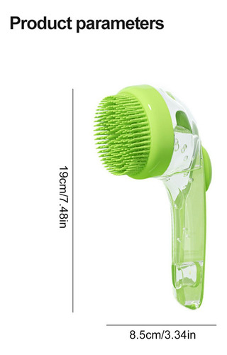 Hu Escova De Shampoo Para Cães Escova De Banho Para Cães