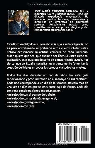 La Guia De Un Lider - Cardona Labarga, Jose Maria, de Cardona Labarga, José Mar. Editorial Independently Published en español