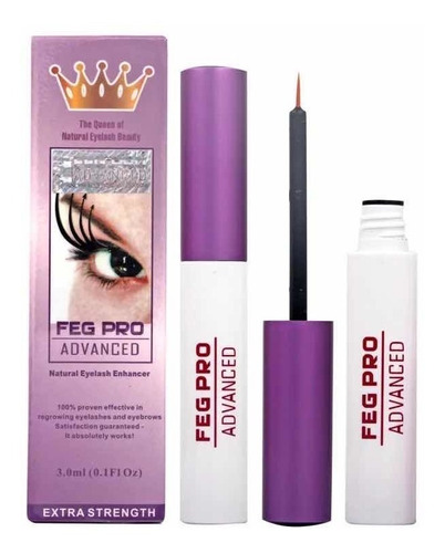 Nuevo Feg Pro Advance Alarga Pestañas Y Cejas Increíble